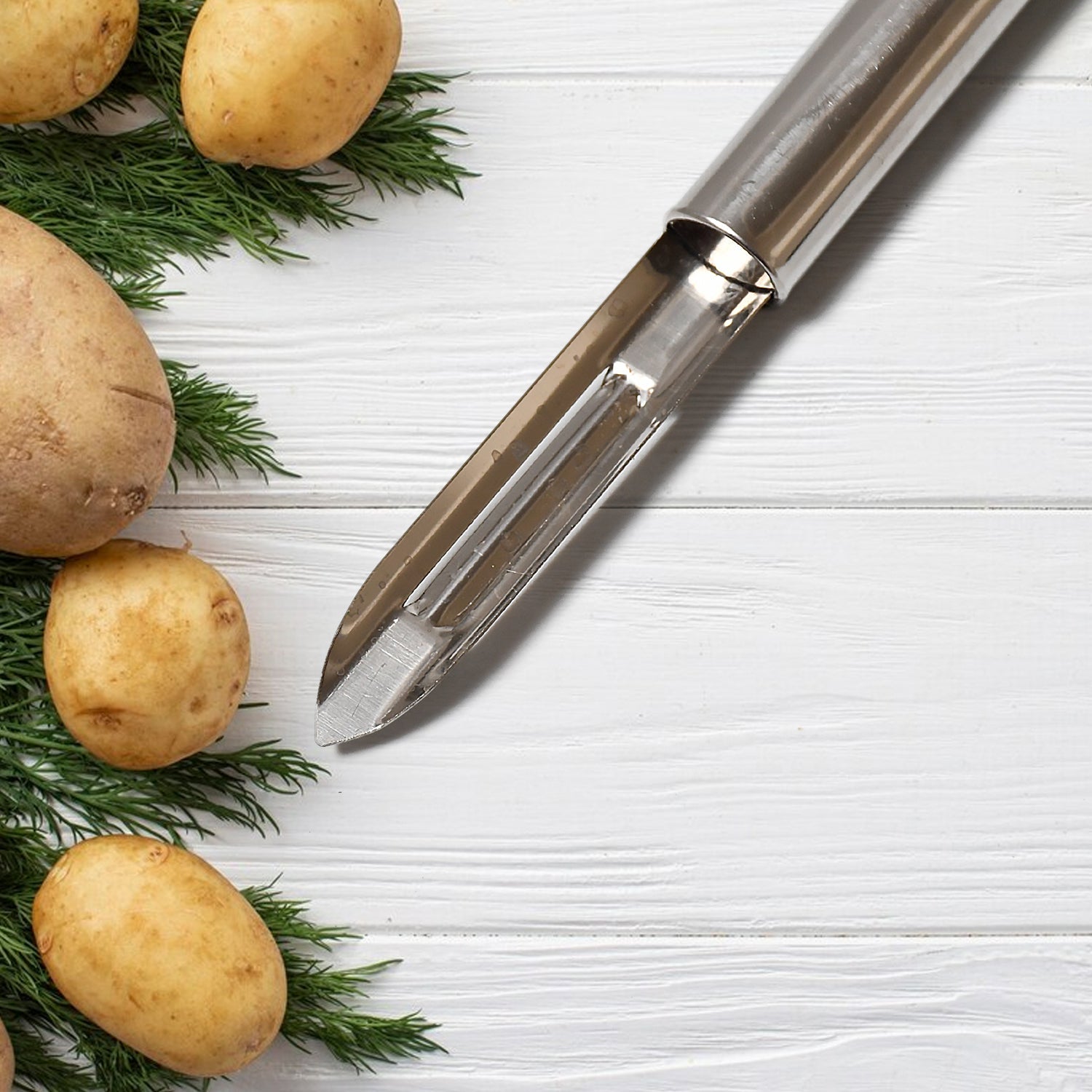 Stainless Steel Peeler Set – Multi-Purpose Handle for Peeling & Shredding (12 Pcs Set) Stainless Steel Peeler Set – Multi-Purpose Handle for Peeling & Shredding (12 Pcs Set)